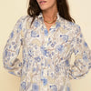 Juana dress blue