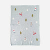 Cotton Baby Blanket - Ski