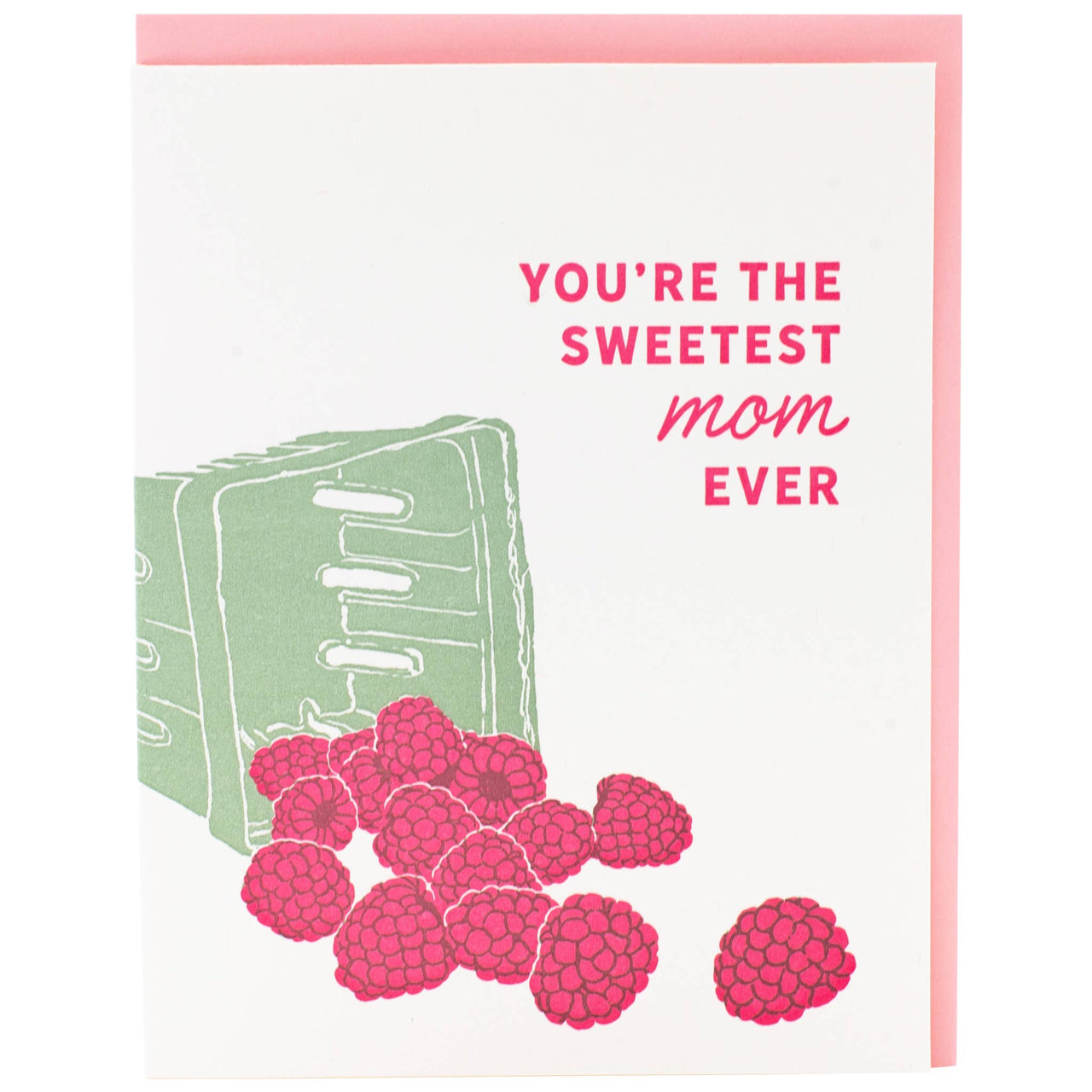 Raspberries Mother's Day Card