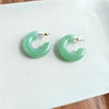 Chloe Hoops - Sage