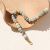 Saltwater Anklet - Amazonite Gemstone Jewelry 9"
