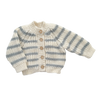 Rib Knit Stripe Cardigan