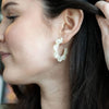 Flora Hoops - Cream