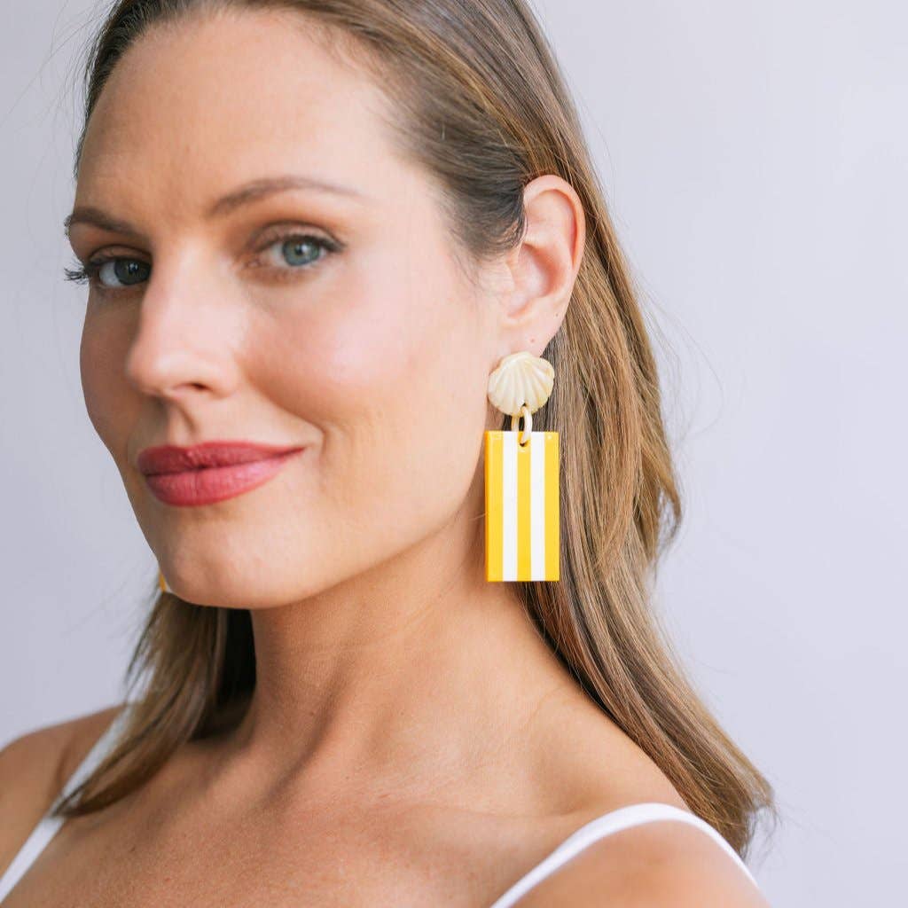 Citrus Shell Cabana Earrings