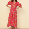 Poppy dress coral
