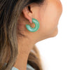 Chloe Hoops - Sage