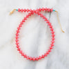 Gemstone Juice Necklace with Dyed Jade Beads