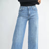 Stretchy Wide Leg Jeans