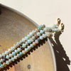 Saltwater Anklet - Amazonite Gemstone Jewelry 9"