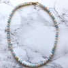 Morganite Beaded Necklace