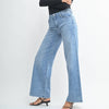 Stretchy Wide Leg Jeans