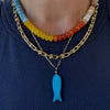 Asier Fish Necklace - Aventurine