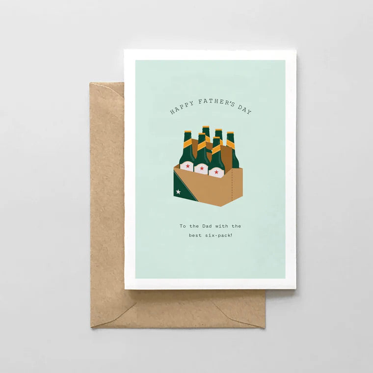 Best Six-Pack Father's Day Card