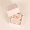 Velvet Jewelry Box - Cream