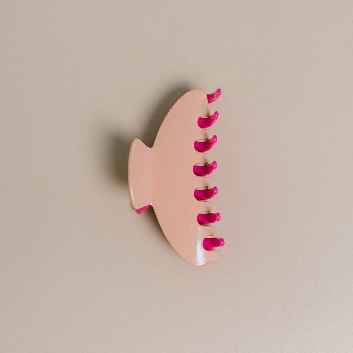 Large Jumbo Hair Claw Clip - Dragon Fruit