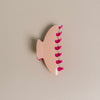 Large Jumbo Hair Claw Clip - Dragon Fruit