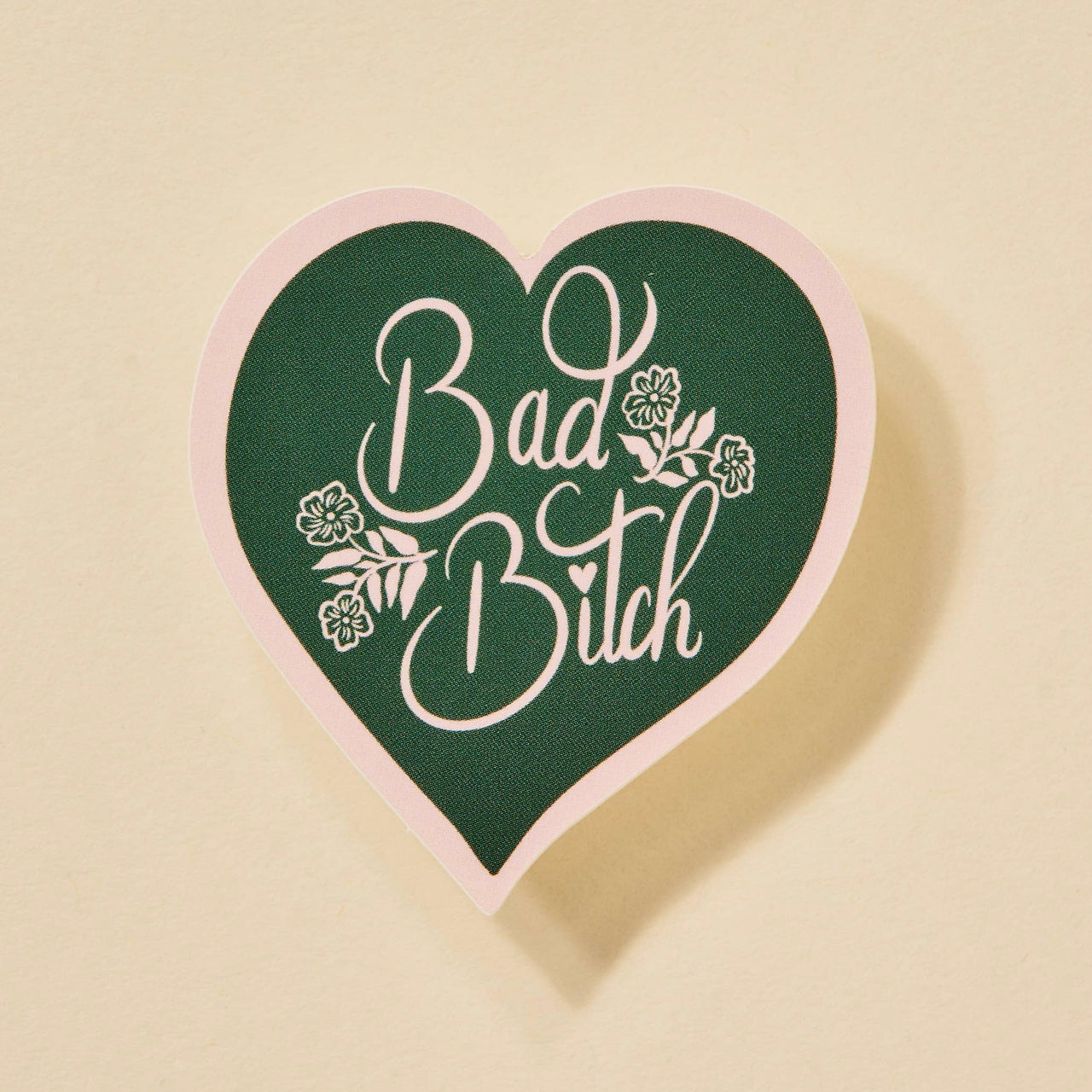 Bad Bitch Heart Sticker