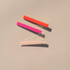 Evie Pink Tones Alligator Hair Clips