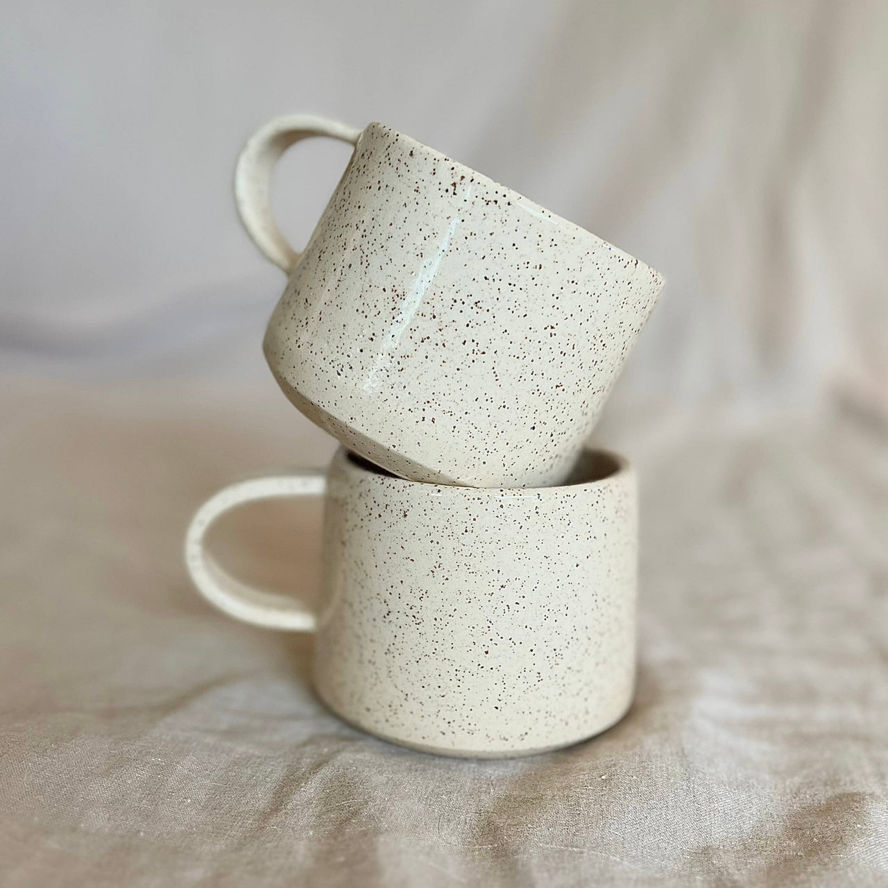 White Freckle Mug
