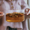 Wood & Glass Simmer Pot