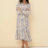Juana dress blue