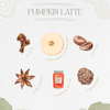 Pumpkin Spice Latte Simmer Pot - Apple Coffee Pumpkin Spice