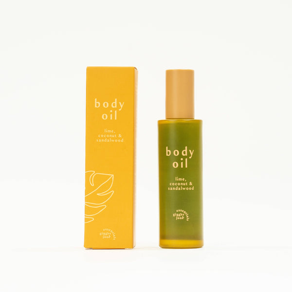 Body oil- Coconut Lime & Sandalwood