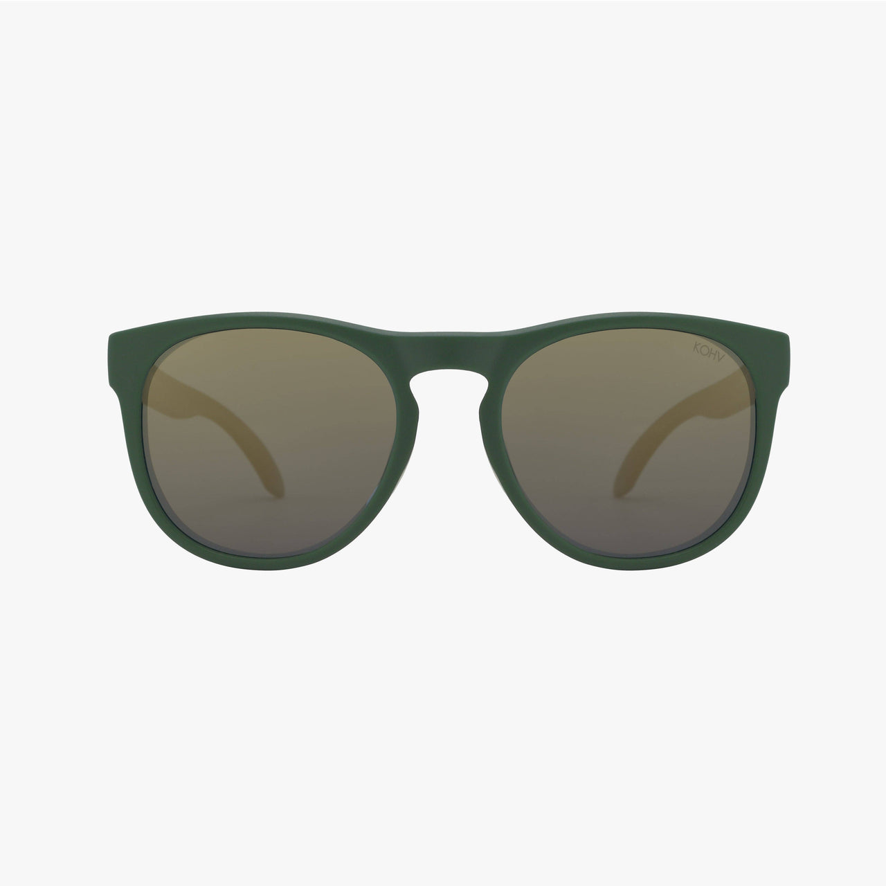 Stride Bronze Mirror Polarized Active Soft Round Sunglasses