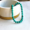 Moxie Candy Bead Turquoise Necklace