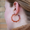 Scarlett Hoops - Amber