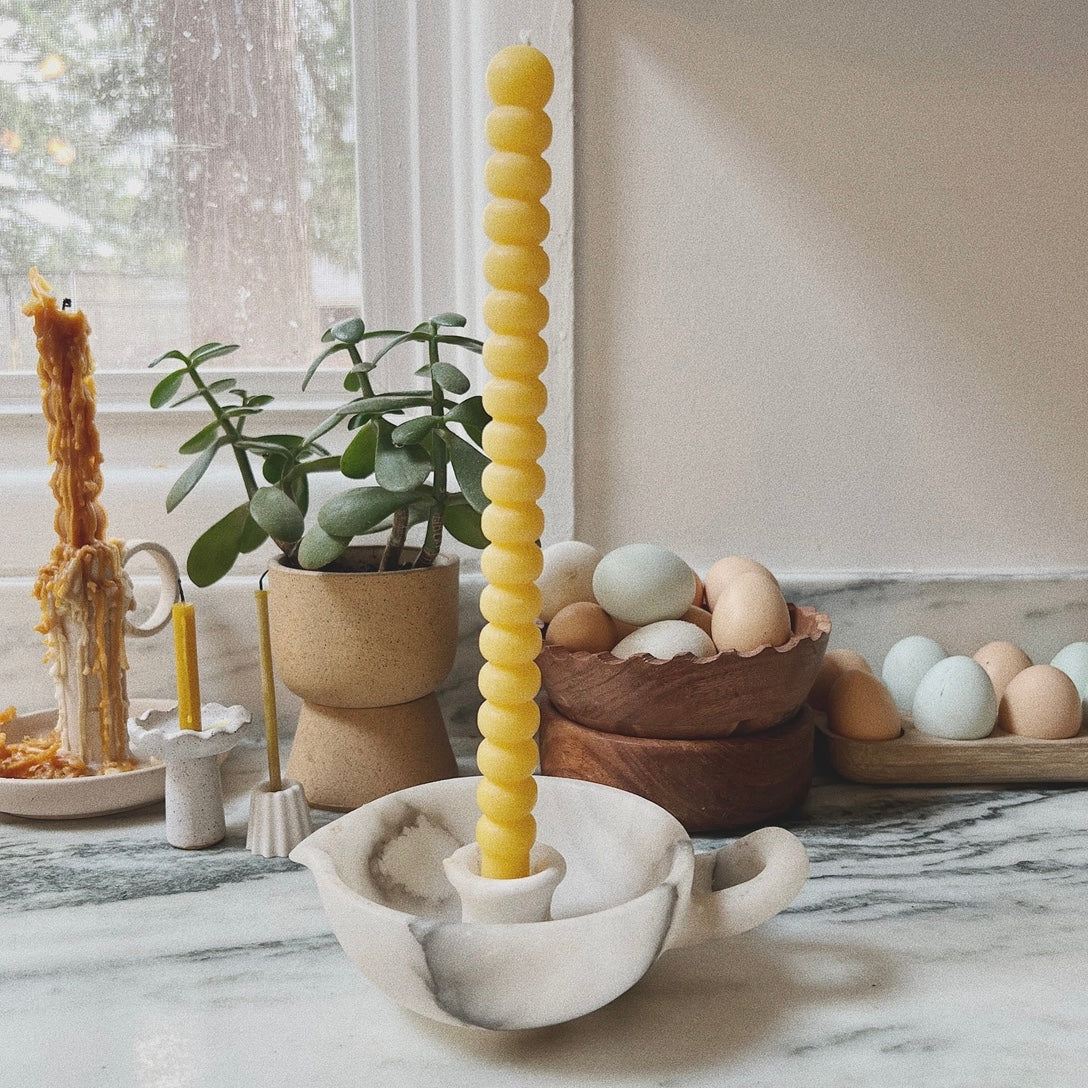 Stacked Taper Candle