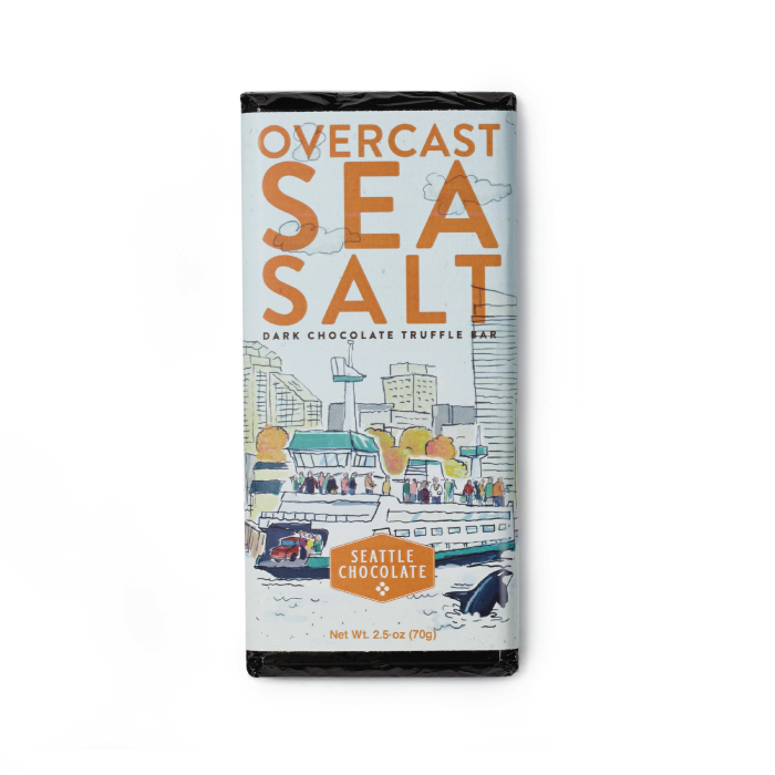 Overcast Sea Salt Truffle Bar