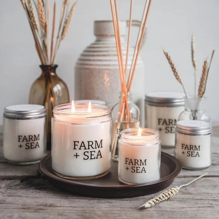Farm + Sea Small Candle- 5.5 oz