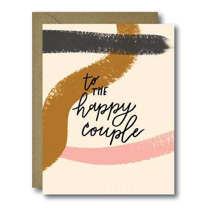 To The Happy Couple Wedding Greeting Card