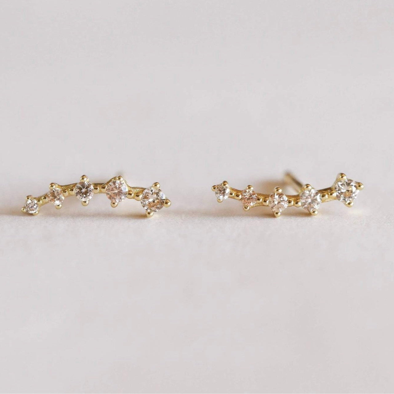 Crawler Studs- Champagne