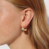 Petite Florence Hoop Earrings