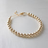 GOLD FILLED BEADED BRACELET