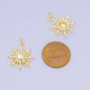 Celestial Sun Ray Charm