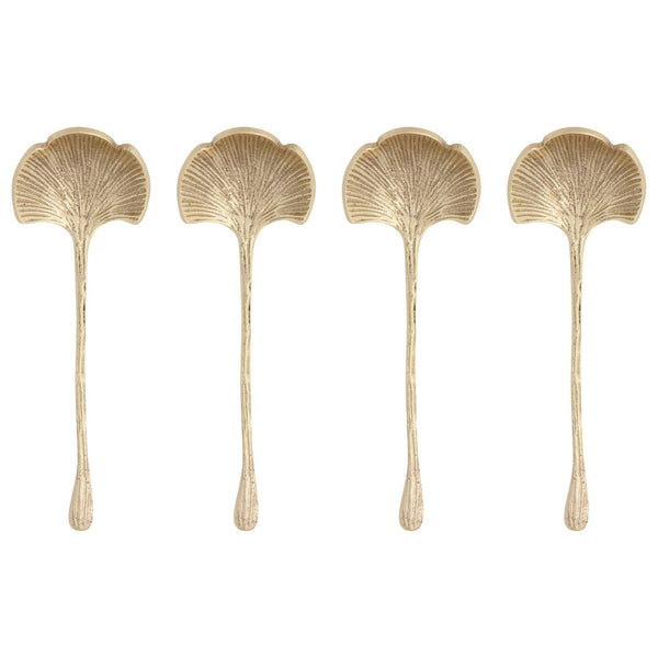 Ginkgo Spoons -  Set of 4