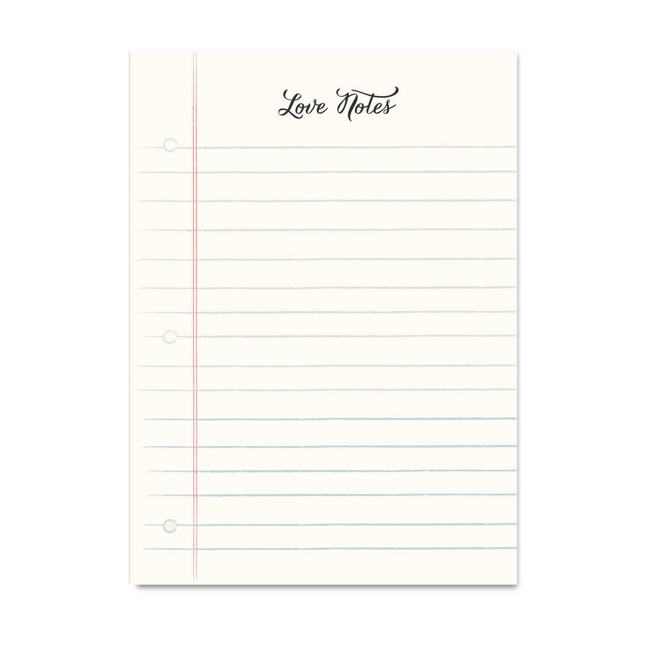 Love Notes Notepad
