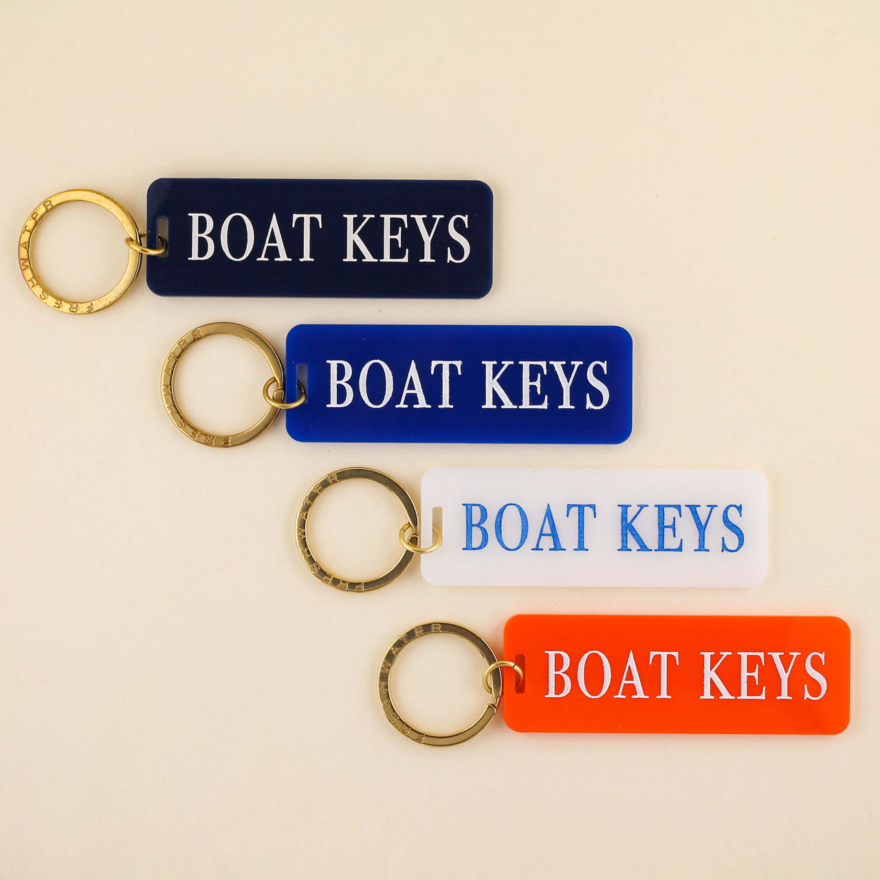 Boat Keys Keychain