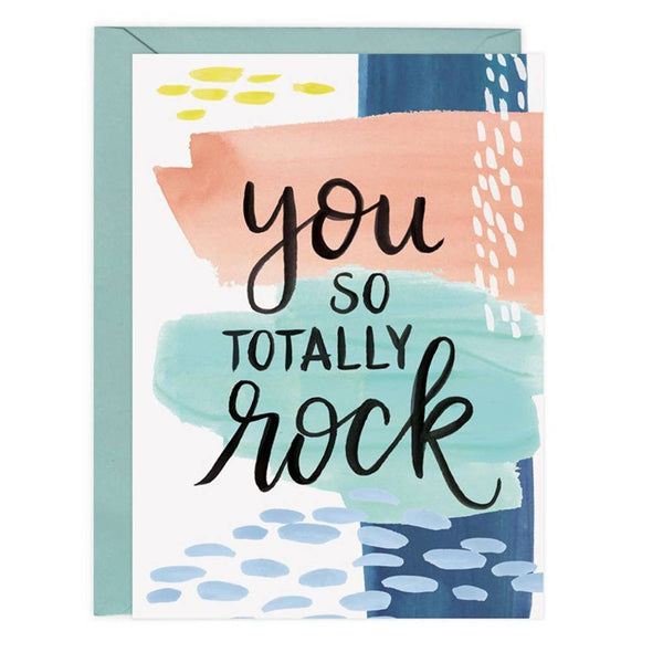 You So Totally Rock Greeting Card