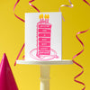 Letterpress Birthday Card