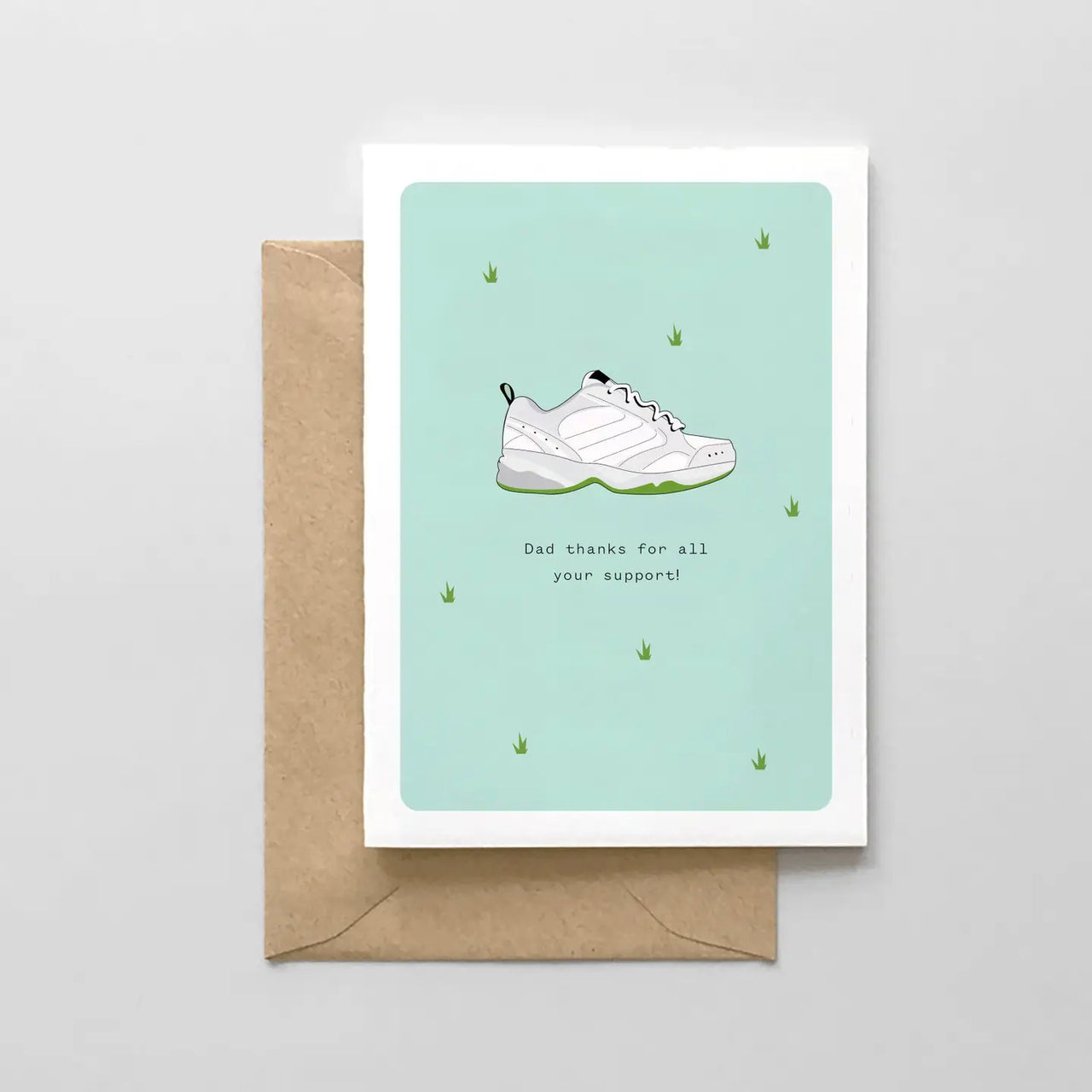 Dad Thanks For Support Card