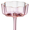 Flower Wave Coupe Cocktail Glass - Bright Colors
