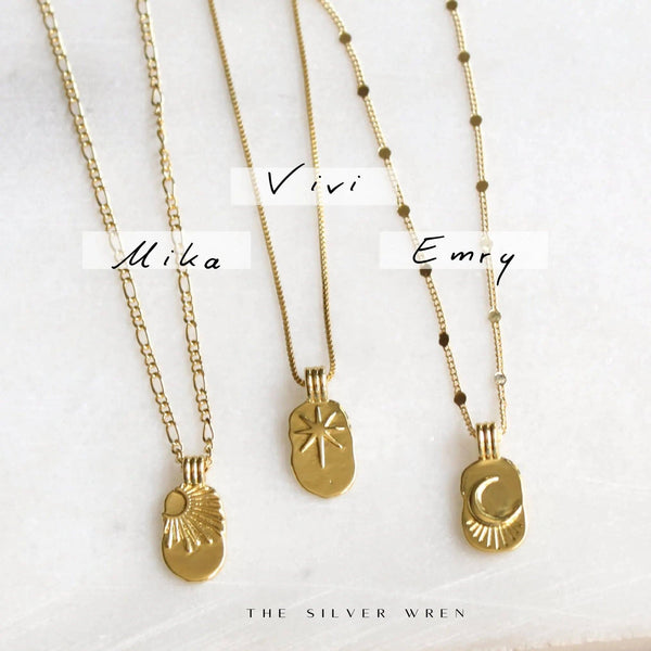 Bea Celestial Pendant Necklace - Emry Star