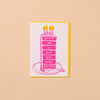 Letterpress Birthday Card