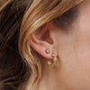 Petite Daisy Stud - 18k Gold Plated Earrings