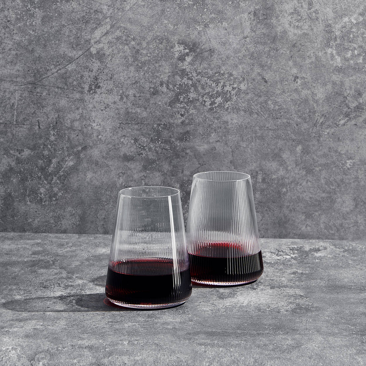 Ripple Modern Wine Glasses