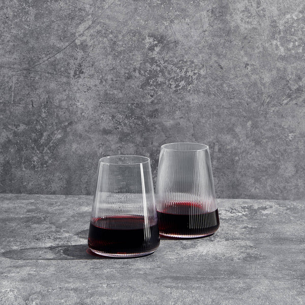 Ripple Modern Wine Glasses
